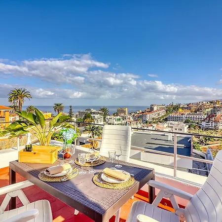 Spacious Penthouse With King-size Bed, Huge Terrace, Ocean & Teide View Appartement