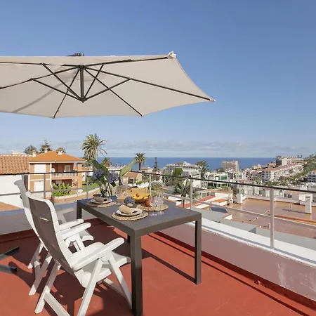 Spacious Penthouse With King-size Bed, Huge Terrace, Ocean & Teide View * Puerto de la Cruz